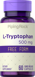 L-Tryptophan 500 mg Supplement 60 Capsules