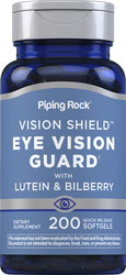 Protetor ocular de mirtilo luteína + Zeaxantina 200 Gels de Rápida Absorção
