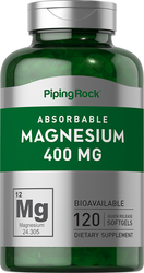 Magnésium 120 Capsules molles à libération rapide
