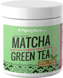 Chá verde em pó Matcha 4 oz (113 g) Boião