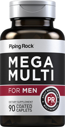 Mega Multiple Vitamin for Men 90 Coated Caplets