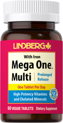 Mega One Multi With Iron (Prolonged Release), 60 Tabs