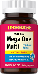 Mega One Multi With Iron (Prolonged Release), 90 Tabs