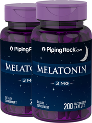 Melatonina Comprimidos de dissolução rápida 200 Comprimidos de dissolução rápida