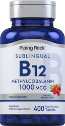 Metilcobalamina B12 (sublingual) 400 Comprimidos de dissolução rápida