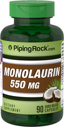 Monolaurin 550 mg, 90 Capsules