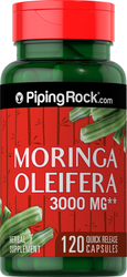 Moringa Oleifera 3,000 mg, 120 Capsules