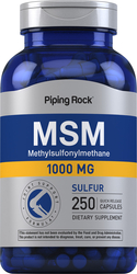 MSM + Soufre  250 Gélules à libération rapide