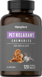 Relaksan Haiwan untuk Anjing & Kucing 120 Tablet Boleh Kunyah