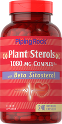 Plant Sterols Complex w/ Beta Sitosterol 1080 mg , 240 Quick Release Capsules