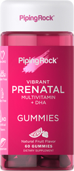 Prenatal Multivitamin Plus DHA (Natural Mixed Berry), 60 Gummies