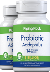 Complejo probiótico-14 3000 millones de organismos 120 Cápsulas de liberación rápida