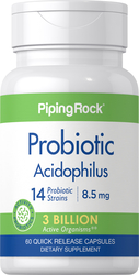 Probiotik-14 Kompleks 3 Bilion Organisma 60 Kapsul Lepas Cepat