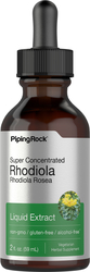 Extrato líquido de rhodiola sem álcool 2 fl oz (59 mL) Frasco conta-gotas