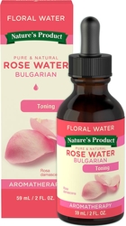 Rose Water Bulgarian, 2 fl oz Dropper Bottle