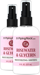 Air mawar dan Gliserin 8 fl oz (237 mL) Botol Semburan