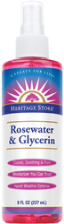 Rosewater & Glycerin Spray, 8 fl oz (237 mL)