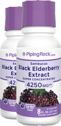 Sambucus Black Elderberry Extract 8 fl oz x 2 Bottles