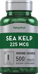 Buy Sea Kelp Iodine 225 mcg 500 Tablets