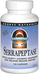 Serrapeptase, 120,000 SPU, 120 Vegetarian Capsules | PipingRock Health ...