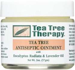 Tea Tree Oil Ointment with Eucalyptus & Lavender Oil, 2 oz