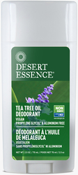 Desodorante de aceite de árbol de té - Lavanda 2.5 oz (70 mL) Barra