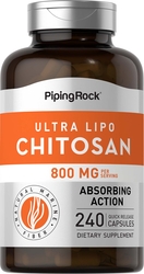 Ultra Lipo Chitosan (por dose) 240 Cápsulas de Rápida Absorção