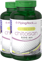 Ultra Lipo Chitosan (por dose) 240 Cápsulas de Rápida Absorção
