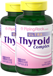 Apoio à tiroide Ultra 100 Cápsulas de Rápida Absorção