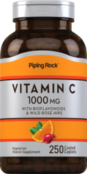 Vitamin C 1000mg w/ Bioflavonoid & Rose Hip 250 Caplet Bersalut