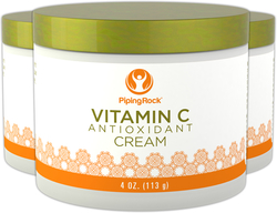 Vitamin C Antioxidant Cream, 3 Jars x 4 oz