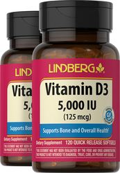 Vitamin D 3 120 Gel Lembut Lepas Cepat