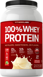 Proteína whey  (sem sabor e sem açúcar) 2 lb (908 g) Frasco