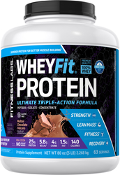 Whey Protein WheyFit (Molten Chocolate Volcano), 5 lb