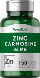 Zinc Carnosine 84 mg, 150 Capsules